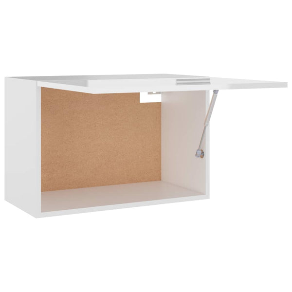 Hochglanz-Hängeschrank, Weiß, 60 cm