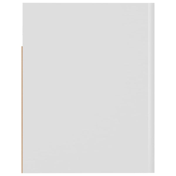 Hochglanz-Hängeschrank, Weiß, 60 cm