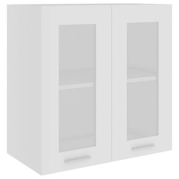 Hängeglasschrank Lyon Weiß 60 cm