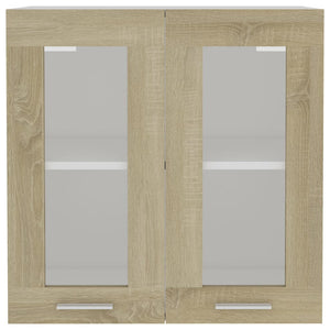 Hängeglasschrank Lyon Sonoma-Eiche 60 cm