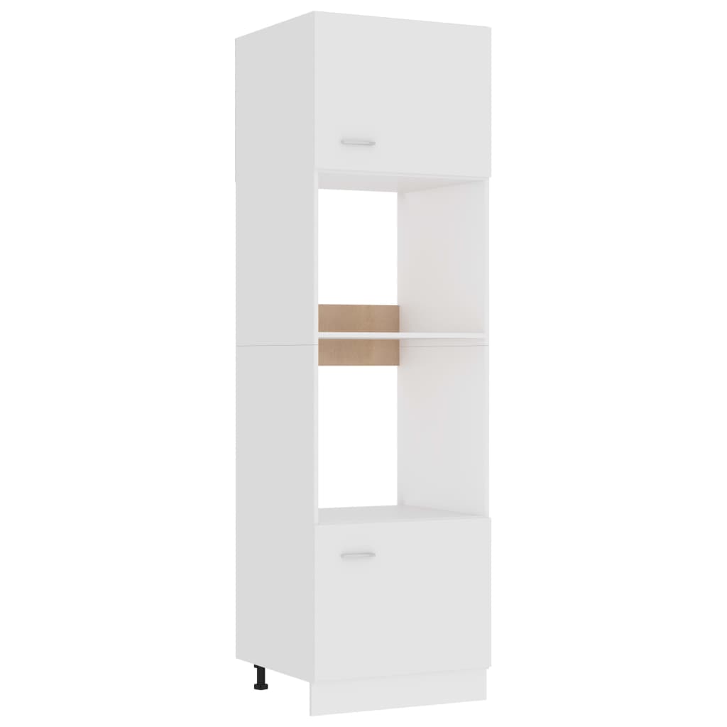 Mikrowellen-Umbau Schrank Lyon Weiß
