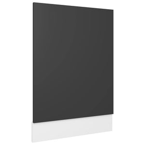 Graue Geschirrspülerblende 45x67 cm