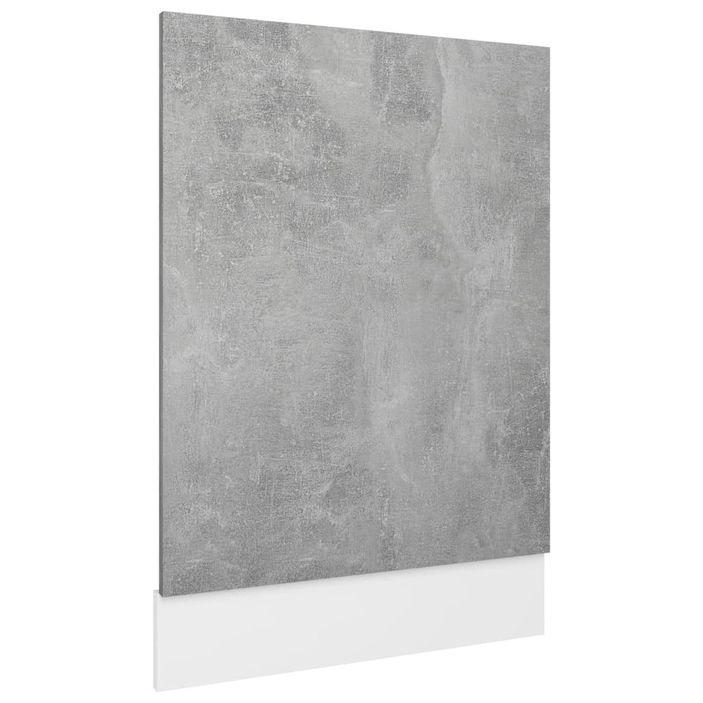 Geschirrspülerblende Betongrau 45x67 cm