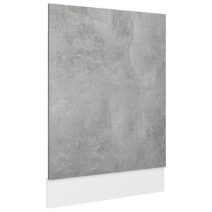Geschirrspülerblende Betongrau 45x67 cm