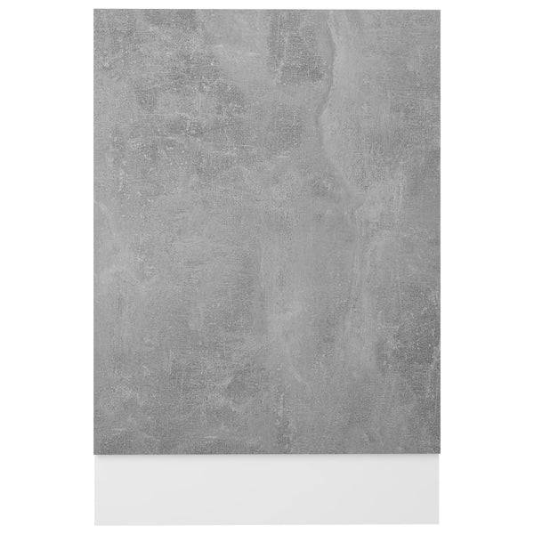 Geschirrspülerblende Betongrau 45x67 cm