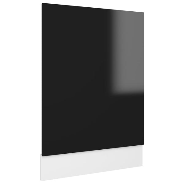 Geschirrspüler Blende Hochglanz Schwarz 45x67 cm