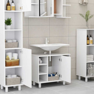 Weißer Badezimmerschrank 60 cm