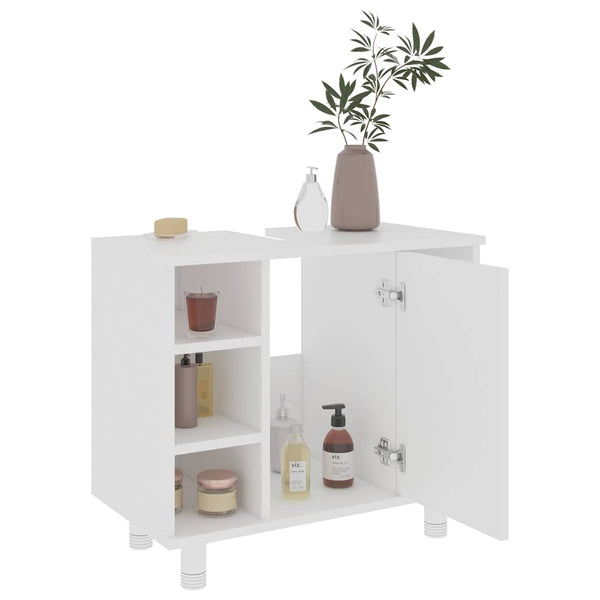 Weißer Badezimmerschrank 60 cm
