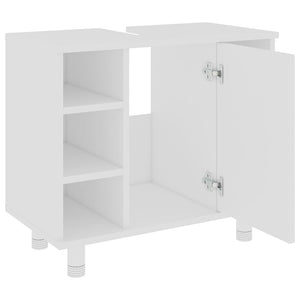 Weißer Badezimmerschrank 60 cm