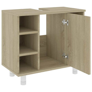 Badezimmerschrank Sonoma Eiche 60 cm
