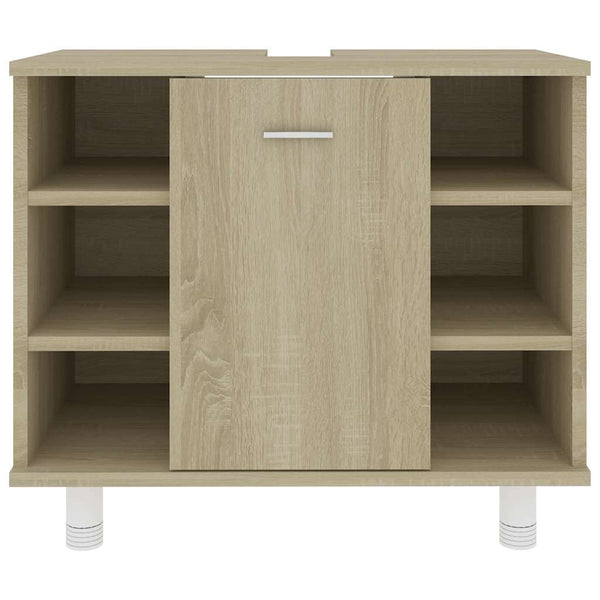 Badezimmerschrank Sonoma Eiche 60 cm