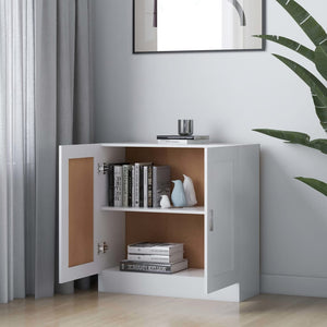 Weißer Bücherschrank 82,5 cm
