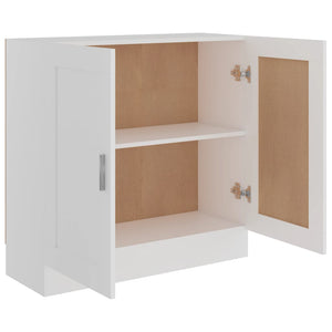 Weißer Bücherschrank 82,5 cm