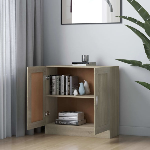 Bücherschrank Sonoma Eiche, 82,5 cm