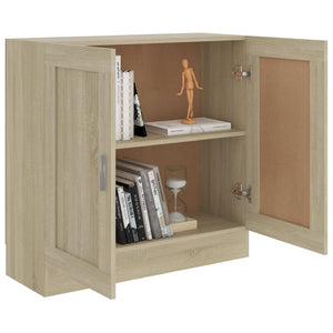 Bücherschrank Sonoma Eiche, 82,5 cm