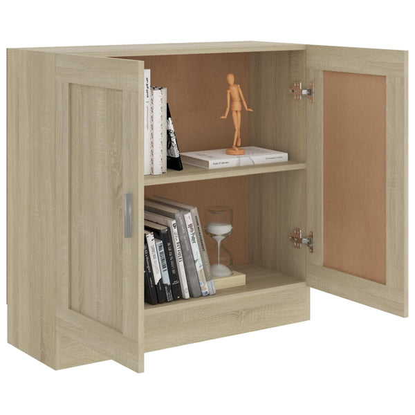Bücherschrank Sonoma Eiche, 82,5 cm