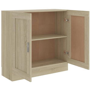 Bücherschrank Sonoma Eiche, 82,5 cm