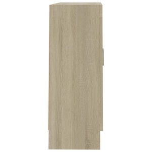 Bücherschrank Sonoma Eiche, 82,5 cm