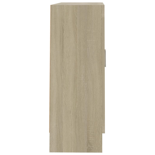 Bücherschrank Sonoma Eiche, 82,5 cm