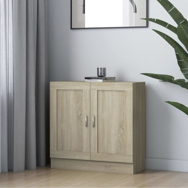Bücherschrank Sonoma Eiche, 82,5 cm