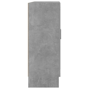 Bücherschrank Betongrau 82,5 cm