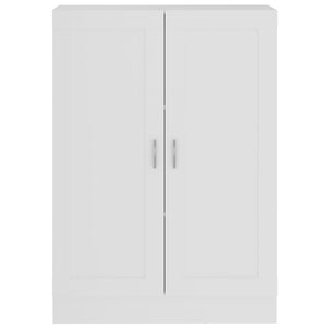 Weißer Bücherschrank Holzwerkstoff 82,5 cm