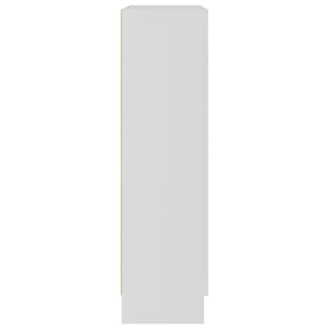 Weißer Bücherschrank Holzwerkstoff 82,5 cm