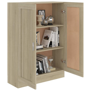 Bücherschrank Sonoma Eiche 82,5x30,5x115 cm