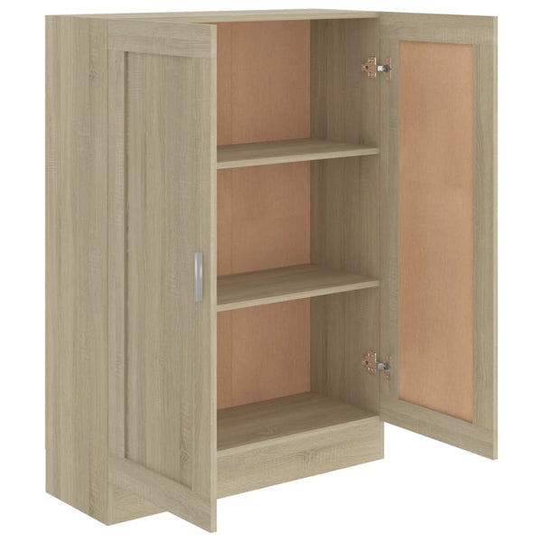 Bücherschrank Sonoma Eiche 82,5x30,5x115 cm