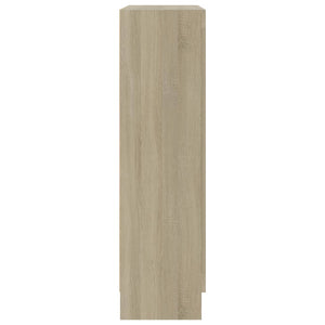 Bücherschrank Sonoma Eiche 82,5x30,5x115 cm