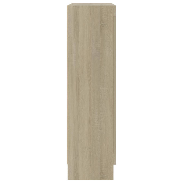 Bücherschrank Sonoma Eiche 82,5x30,5x115 cm