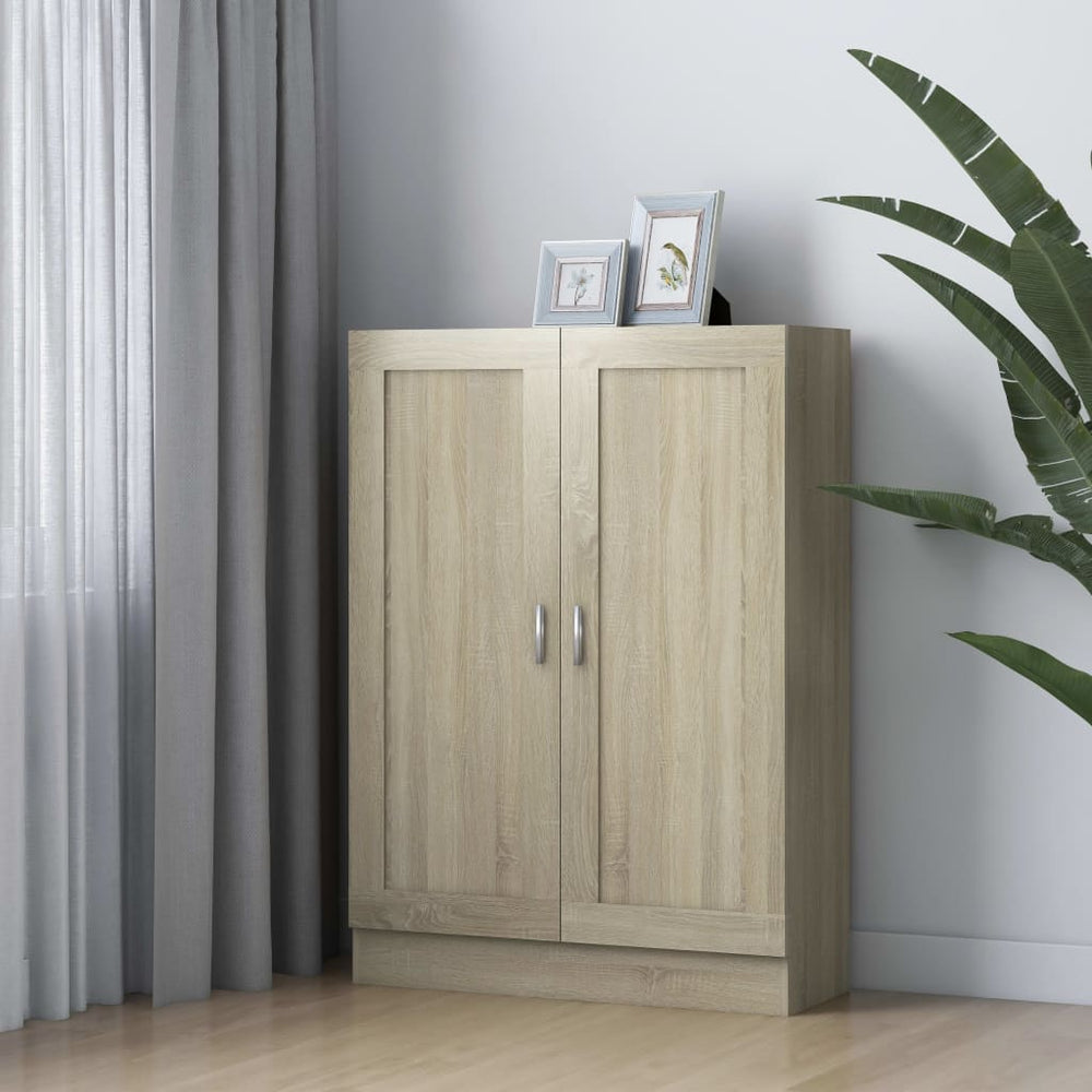 Bücherschrank Sonoma Eiche 82,5x30,5x115 cm