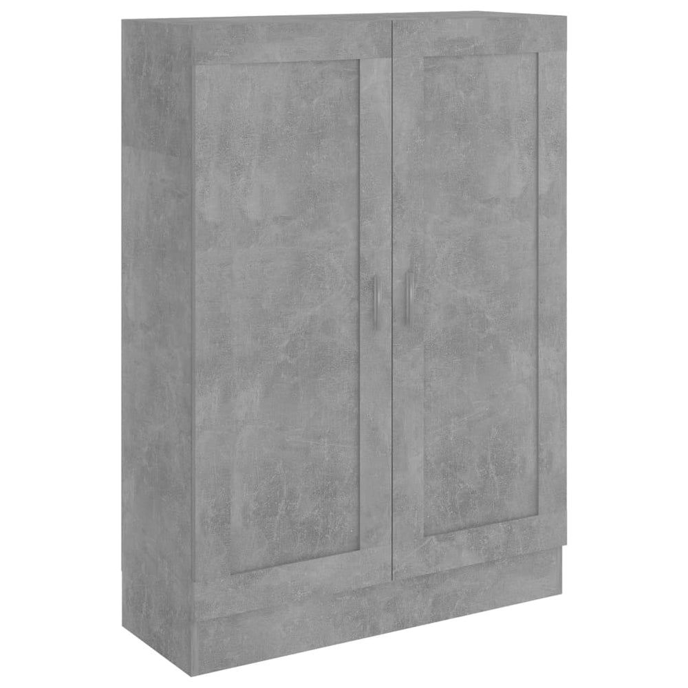 Bücherschrank Betongrau 82,5x115 cm