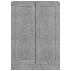 Bücherschrank Betongrau 82,5x115 cm
