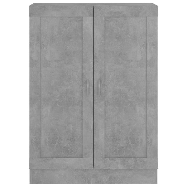 Bücherschrank Betongrau 82,5x115 cm