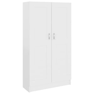 Weißer Bücherschrank 82,5x150 cm