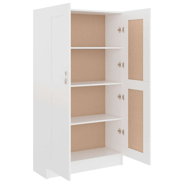 Weißer Bücherschrank 82,5x150 cm