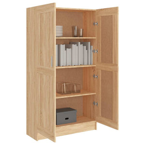 Sonoma Eiche Bücherregal 82,5x30,5x150 cm