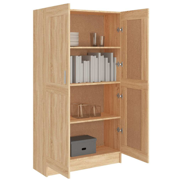 Sonoma Eiche Bücherregal 82,5x30,5x150 cm