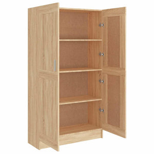 Sonoma Eiche Bücherregal 82,5x30,5x150 cm