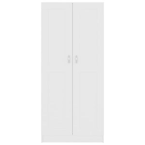 Weißer Bücherschrank 82,5 cm