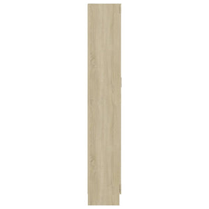 Bücherschrank Sonoma Eiche 185,5cm Hoch