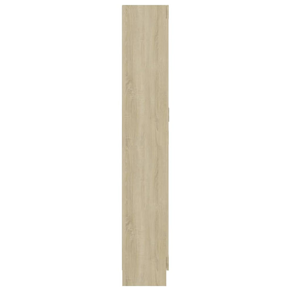 Bücherschrank Sonoma Eiche 185,5cm Hoch