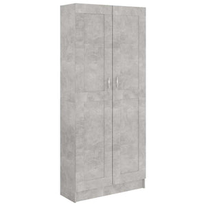 Bücherschrank Betongrau 185,5cm