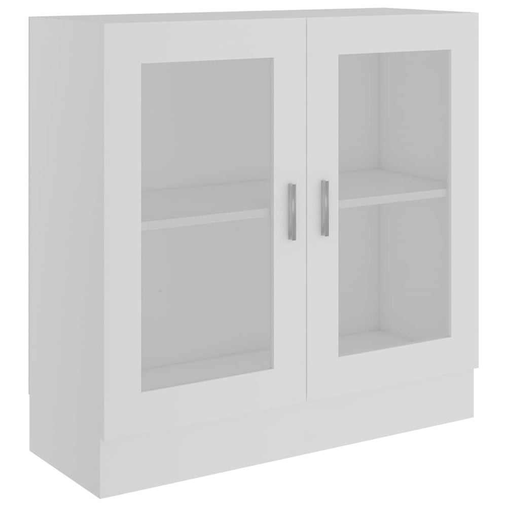 Weiße Vitrine 82,5x30,5x80 cm