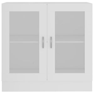 Weiße Vitrine 82,5x30,5x80 cm