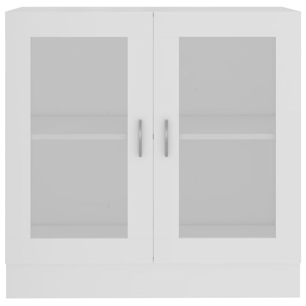 Weiße Vitrine 82,5x30,5x80 cm