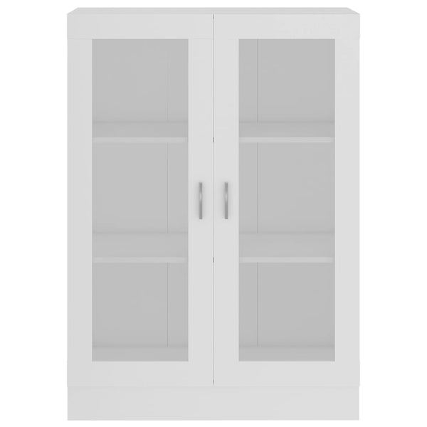 Weiße Vitrine 82,5x30,5x115 cm