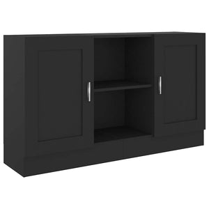 Schwarzes Sideboard 120 cm