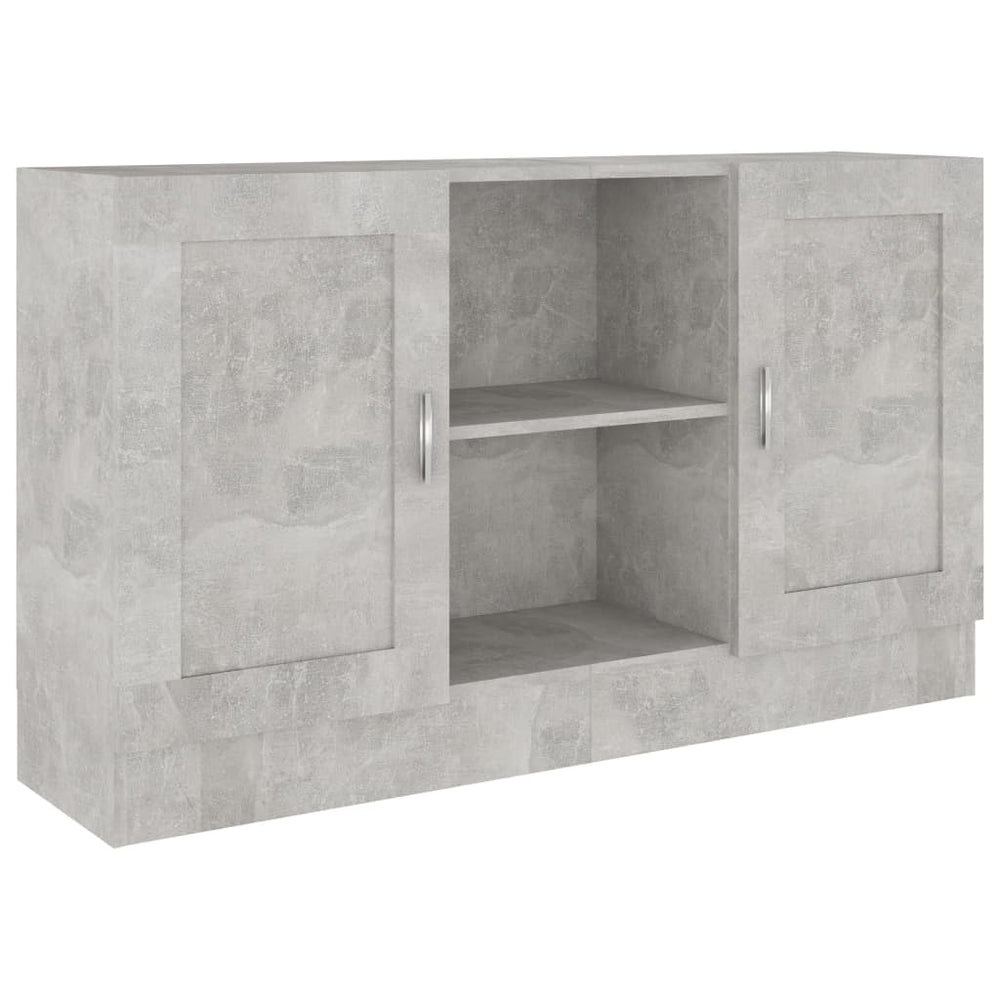 Betongraues Sideboard 120 cm